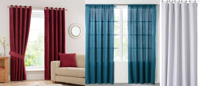 Curtains decoration